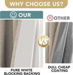 H.VERSAILTEX 100% Blackout Curtains - Image 3