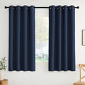 NICETOWN Room Darkening Draperies Curtains Panels, 2 Panels Navy Blue W52 x L63 by NICETOWN