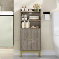Hzuaneri Bathroom Storage Cabinet, Small Floor Cabinet with 2 Door