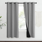 NICETOWN Full Shade Curtain Panels, Pair of Energy Smart & Noise Blocking Out by NICETOWN