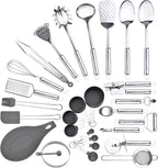 28 pcs Stainless Steel Kitchen Utensil Set