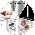 H.VERSAILTEX Linen Blackout Curtains 108 Inches Long 100% Blackout Thermal - Image 8