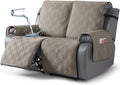 TAOCOCO 100% Waterproof Loveseat Recliner Cover, Non Slip Split Recliner Couch by TAOCOCO
