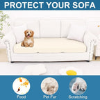 Smiry Printed Couch Cushion Covers, Stretch Soft Couch Covers - Image 7