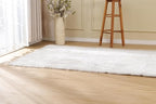 ORINOVA White Shag Washable Area Rugs - Image 6