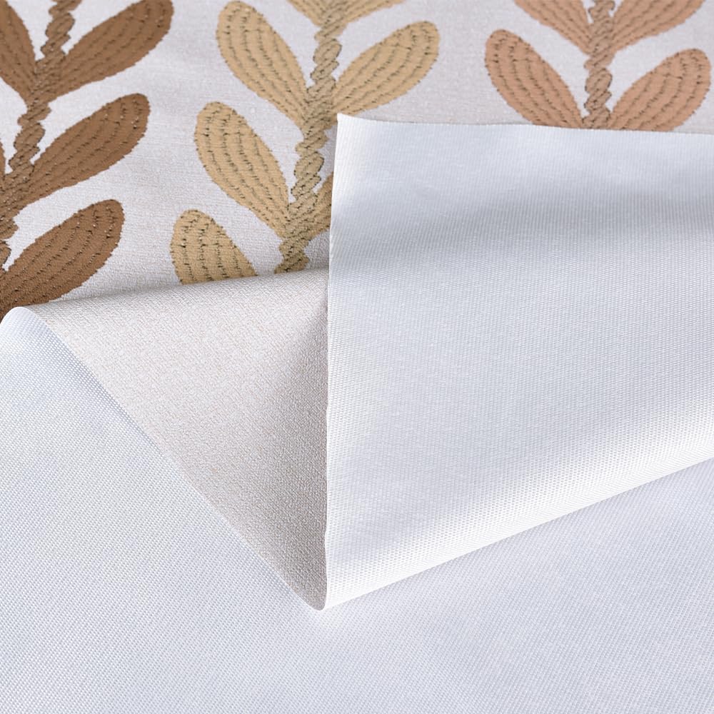 Zobesta Heavy Duty Vinyl Tablecloths for Rectangle Tables 86x55 in Plastic