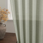 Sage Green Curtains 96 inches Long 2 panels - Image 2