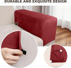 Couch Arm Covers 2 Pcs Sofa Armrest Covers Stretch Couch, Armrest Cover - Image 3