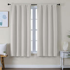 Simplebrand Ava Natural Blackout Curtains by Simplebrand