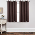 Joydeco Blackout Curtains 54 Inch Length, Thermal Insulated Long Curtains& by JOYDECO