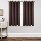 Joydeco Blackout Curtains 54 Inch Length, Thermal Insulated Long Curtains& by JOYDECO