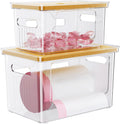 Delamu 2 Pack (XL+S) Trash Bag Dispenser, Stackable Garbage Bag Holder