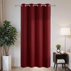 Joydeco Blackout Patio Sliding Door Curtains 96 Inches Long, Grommet Privacy by JOYDECO