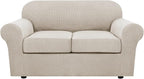H.VERSAILTEX 3 Piece Stretch Sofa Covers by HVERSAILTEX