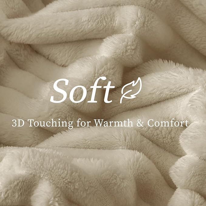 BEDELITE Blankets Queen Size for Bed, 300GSM Soft & Warm Fleece Blanket - Image 4