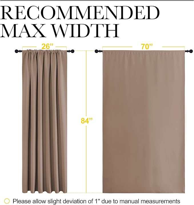 NICETOWN Kids Blackout Curtain Panels - Image 7