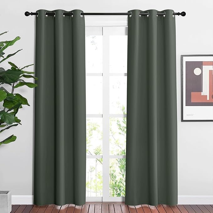 NICETOWN Living Room Curtains 84 inch Long by NICETOWN