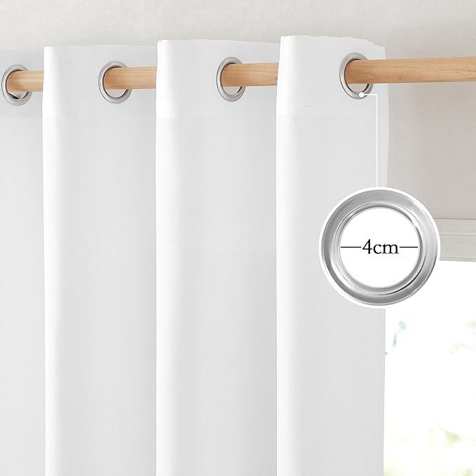 NICETOWN Linen 78 inch Curtains - Image 2