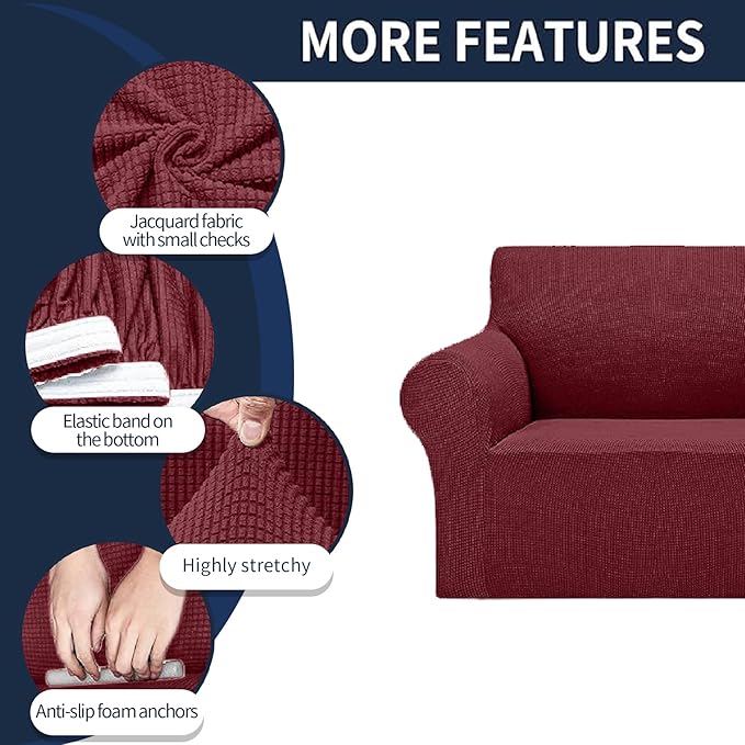 Cupuamon 2026 New Stretch Sofa Slipcovers Couch Cover - Image 4