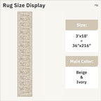 Hallway Runner Rug 3x18 - Image 5
