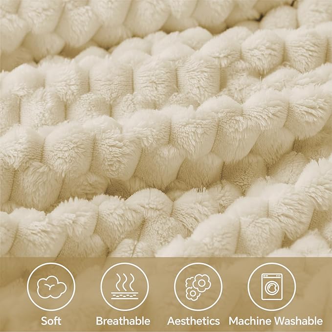 BEDELITE Fleece Throw Blanket for Couch & Bed - Image 3