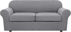 H.VERSAILTEX 3 Piece Stretch Sofa Covers by HVERSAILTEX