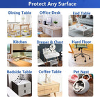 28x60 inch Clear Plastic Dining Room Table Protector PVC Table Cover Mat Desk Pad Mat Rectangular Plastic Outdoor Table Top Protector PVC Table Pad for Coffee Table Kitchen Countertop Bench Entryway