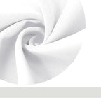 DWCN White Curtains for Living Room Thermal Insulated, 50% Light Blocking - Image 9