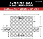 Easy-Going Reversible Oversized Couch Cover - Image 6