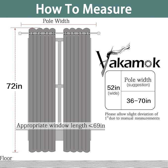 Yakamok 100% Blackout Curtains - Image 8