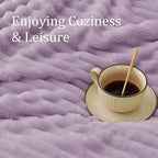 BEDELITE Twin Blanket for Couch & Bed, 300GSM Soft & Warm Fleece Blanket - Image 5