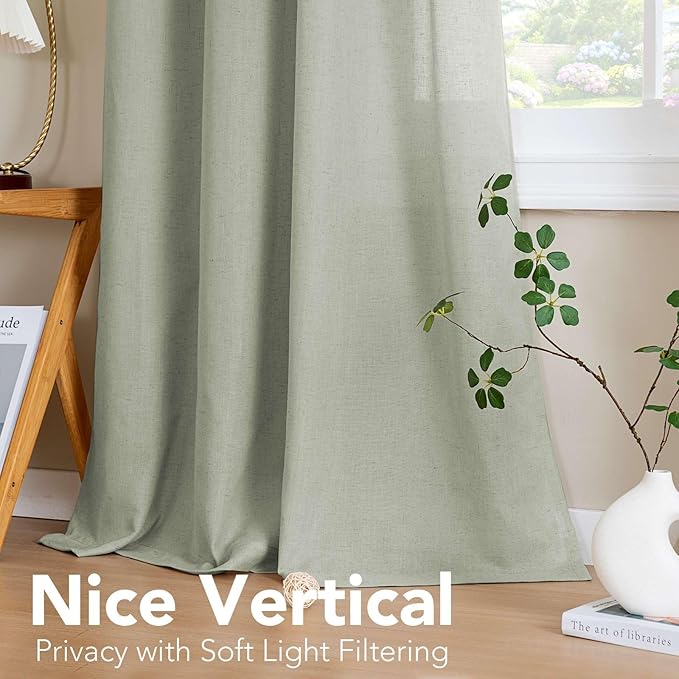 H.VERSAILTEX Elegant Natural Linen Blended Energy Efficient Light Filtering - Image 7