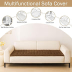 hyha Couch Covers for Dogs Washable, Non Slip Plush Dog Sofa Protectors - Image 3