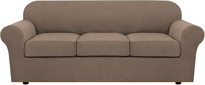 H.VERSAILTEX 4 Piece Stretch Sofa Covers by HVERSAILTEX