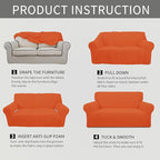 Easy-Going Stretch Chair Sofa Slipcover 1-Piece Couch Sofa Cover Furniture - Image 6