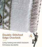 OPPODREAM Soft Area Rugs 5x7, 5x7 Washable Rug - Image 4