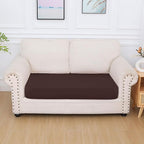 hyha Milk Silk Couch Cushion Covers, Soft Magic Sofa Covers Washable - Image 7