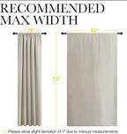NICETOWN Blackout Curtains for Living Curtains, Room Darkening Window Curtain - Image 7