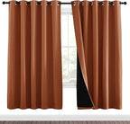NICETOWN 100% Blackout Window Curtain Panels, Full Light Blocking Drapes - Image 2