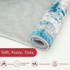 KOZYFLY Small Area Rug 2x3 Rug Entryway Rugs Indoor Non-Slip Modern Abstract - Image 6
