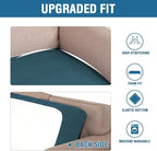 H.VERSAILTEX Super Stretch Individual Seat Cushion Covers Sofa Covers Couch - Image 6