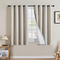 H.VERSAILTEX Linen Curtains 100% Blackout Curtains by HVERSAILTEX