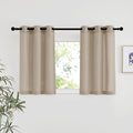 NICETOWN Linen 36 inch Curtains by NICETOWN