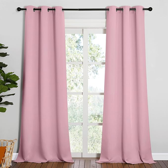 NICETOWN Patio Glass Door Blackout Curtains by NICETOWN