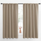 NICETOWN Blackout Curtains for Living Curtains, 52 by 63 Inch, Window Treatment by NICETOWN
