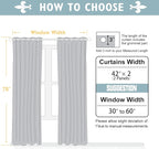 ChrisDowa Blackout Curtains 78 inches Long - Image 5