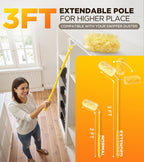 REKOPI Heavy Duty Duster Refills for Swiffer Duster, 20 Count