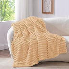 BEDELITE Twin Blanket for Couch & Bed, 300GSM Soft & Warm Fleece Blanket - Image 2