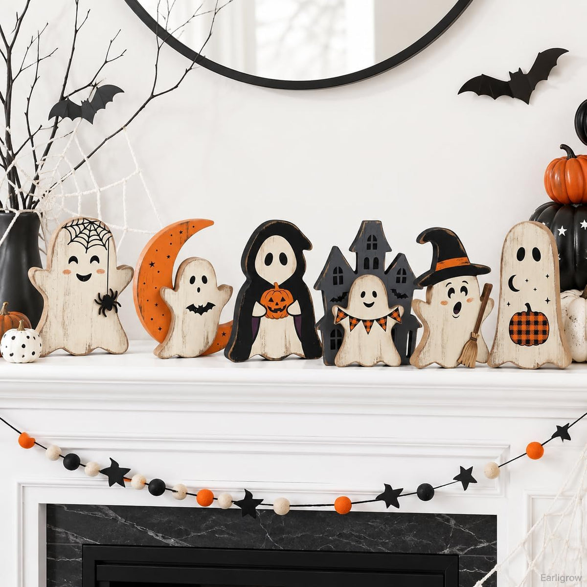 Halloween Ghost Decor Indoor Halloween Decorations for Home