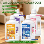 162.3 Fl Oz Floor Cleaning Solution for Mopping, 4 Fresh Scents